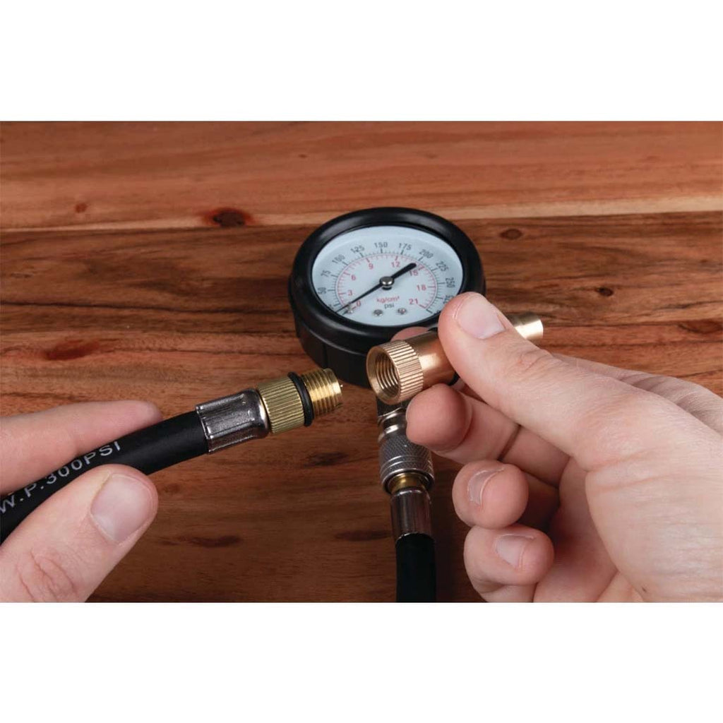 Performance Tool Compression Tester Spark Plug Adapters Set (4 Piece)