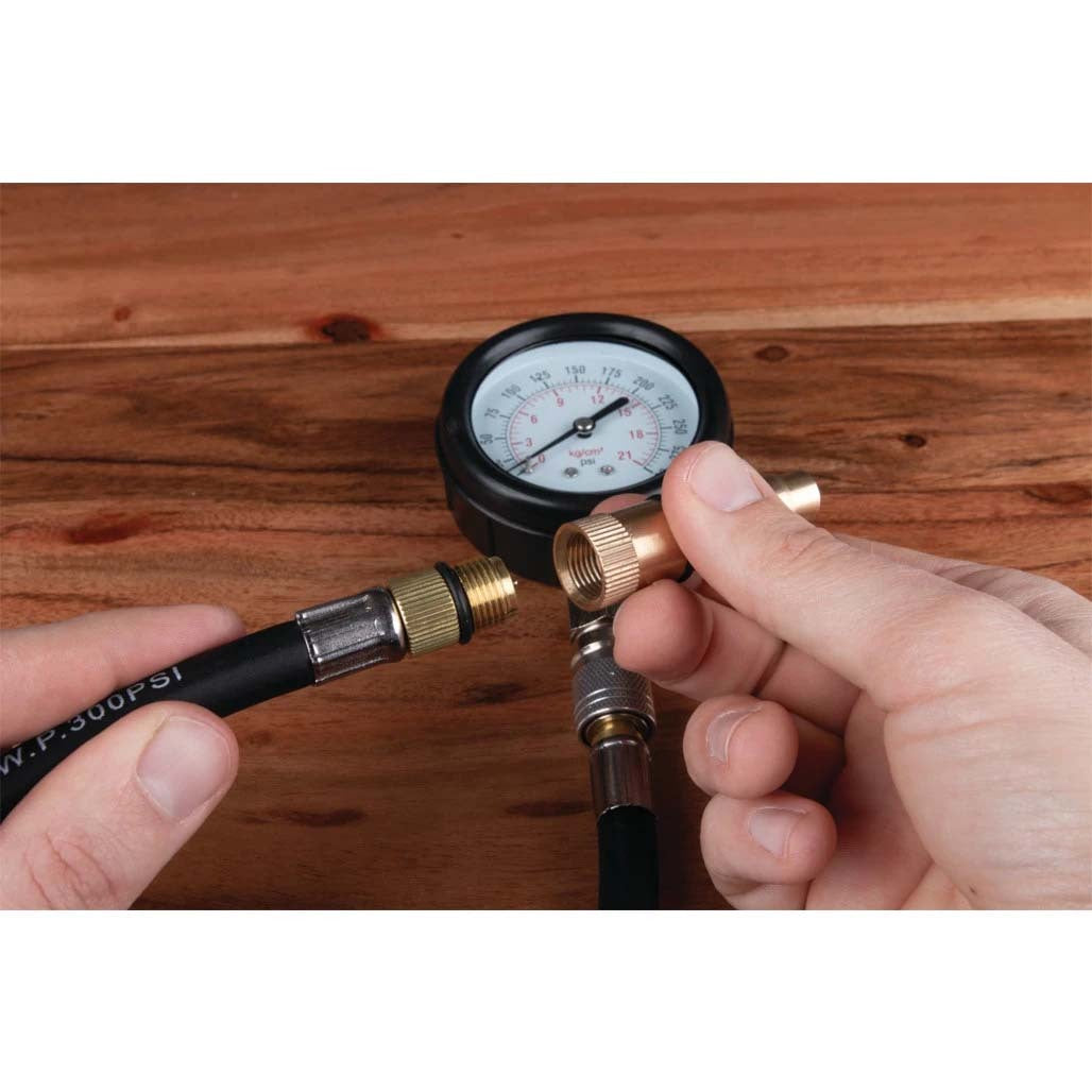 Performance Tool Compression Tester Spark Plug Adapters Set (4 Piece)