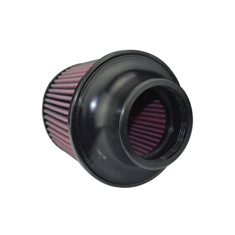 Injen 8-Layer Oiled Cotton Gauze Air Filter (Black/Red)