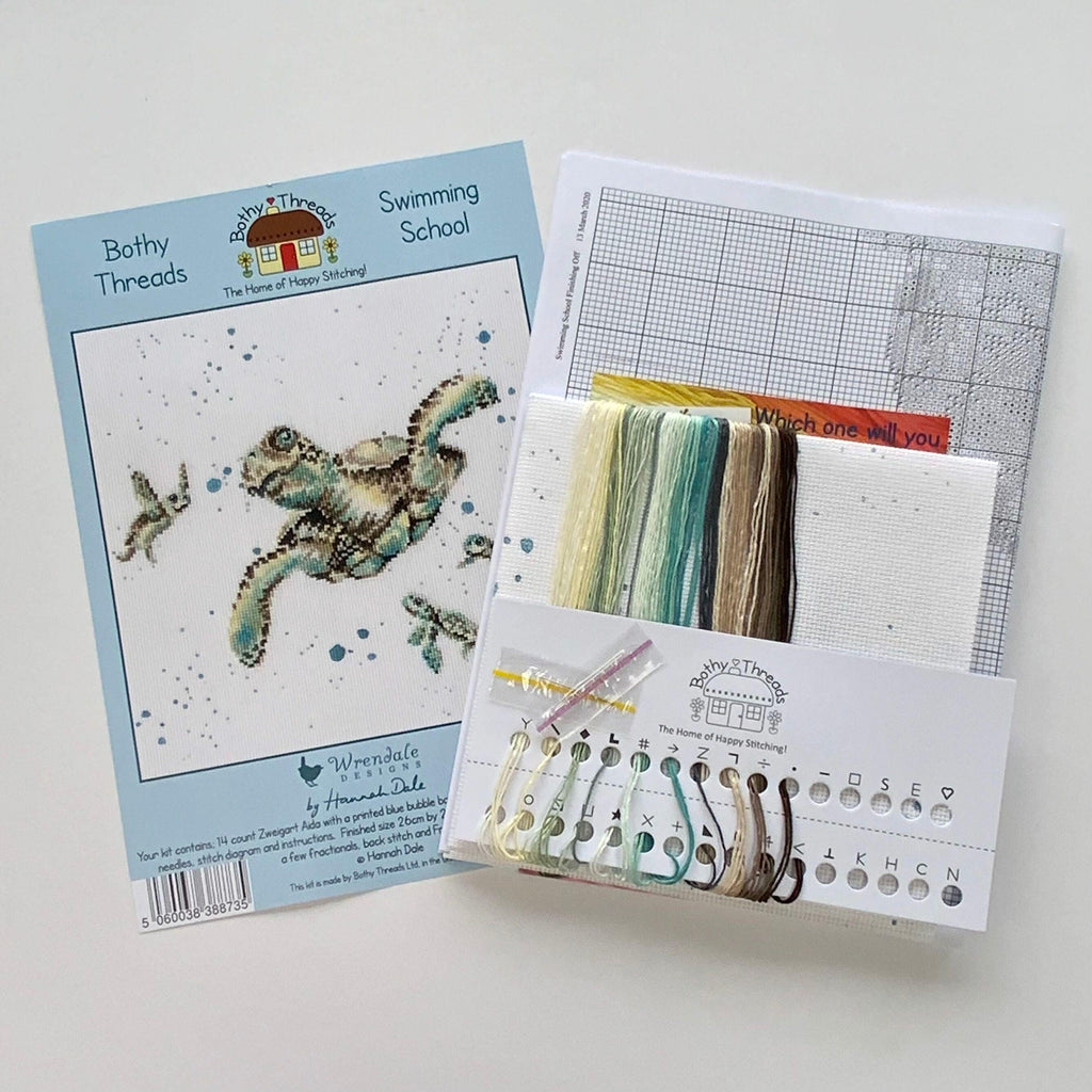 Swimming School Counted Cross Stitch Kit by Bothy Threads XHD64