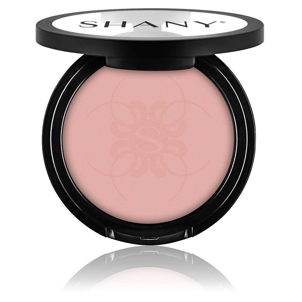 SHANY Powder Blush - Paraben Free, Lightweight, Smooth, Blendable, Long lasting All Day Face Enhancing Cheek Color - Made in USA - SHOP DUSTY ROSE - BLUSH - ITEM# BP1000-PARENT