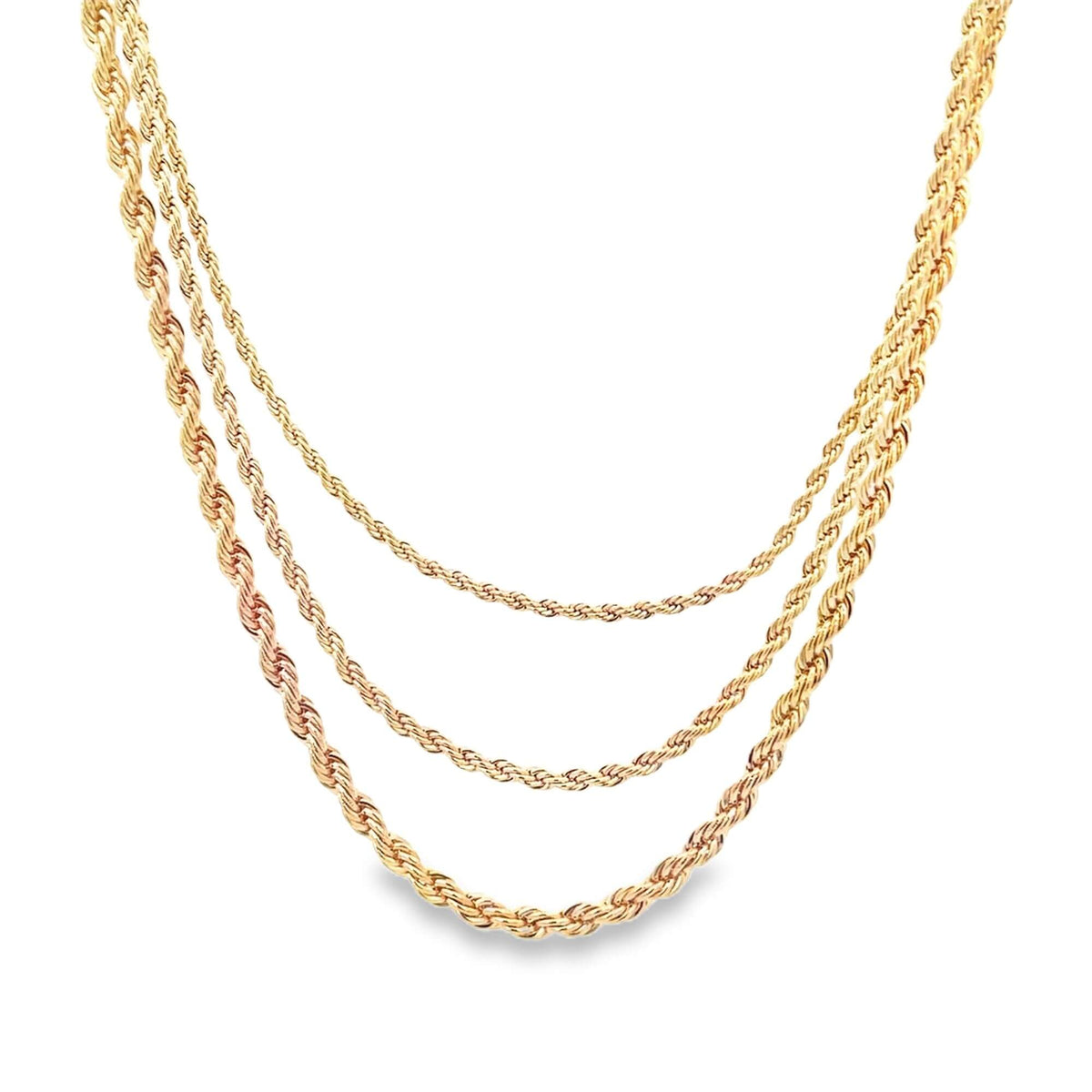Triple Rope Necklace (H269)