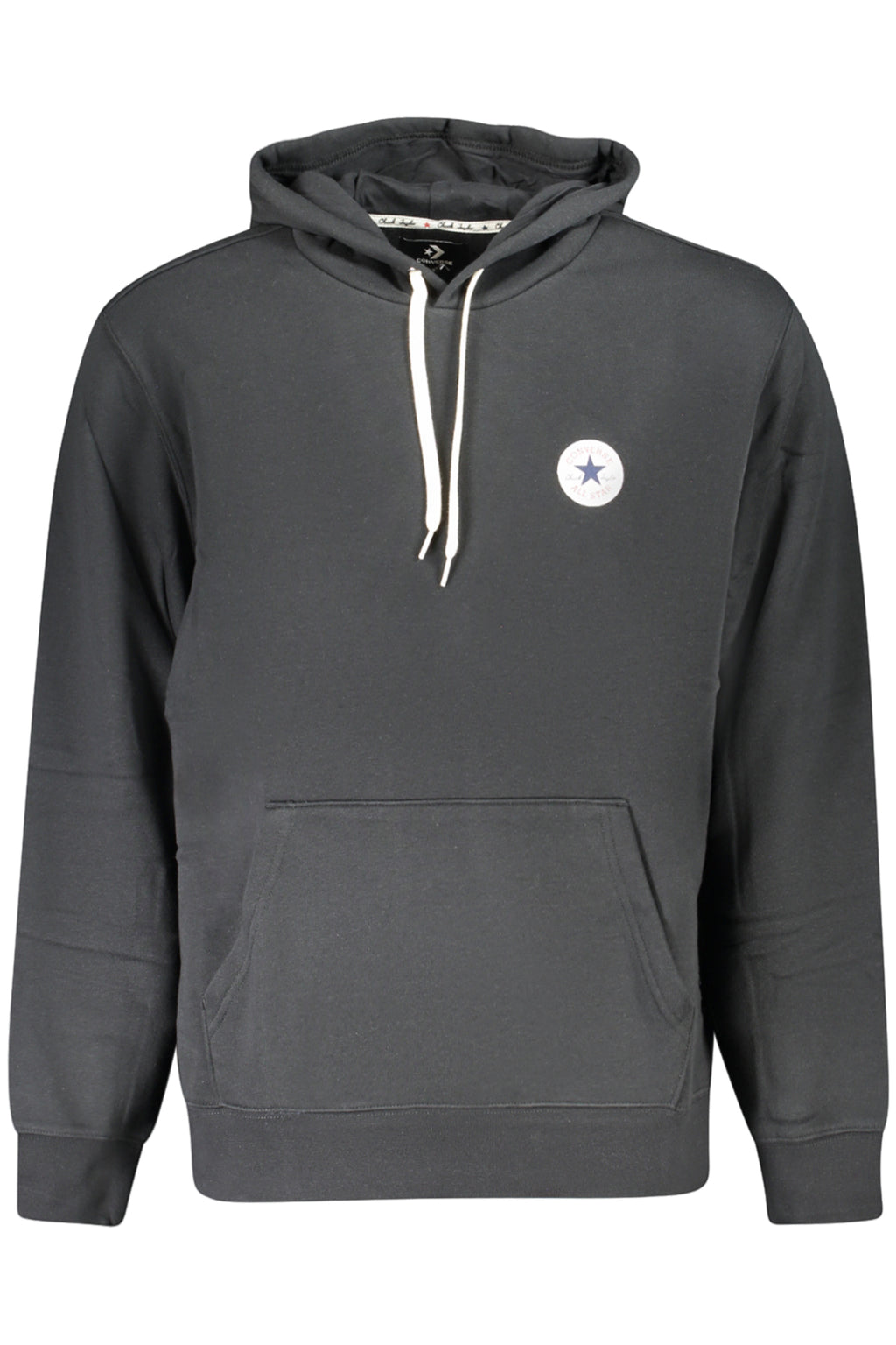 Converse Men's Zip-Up Hoodie, Black