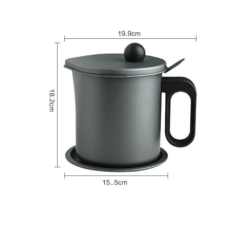 Stainless Steel Oil Filter Oil Storage Tank Oil Drum Household Kitchen Oil Leakage Oil Filter