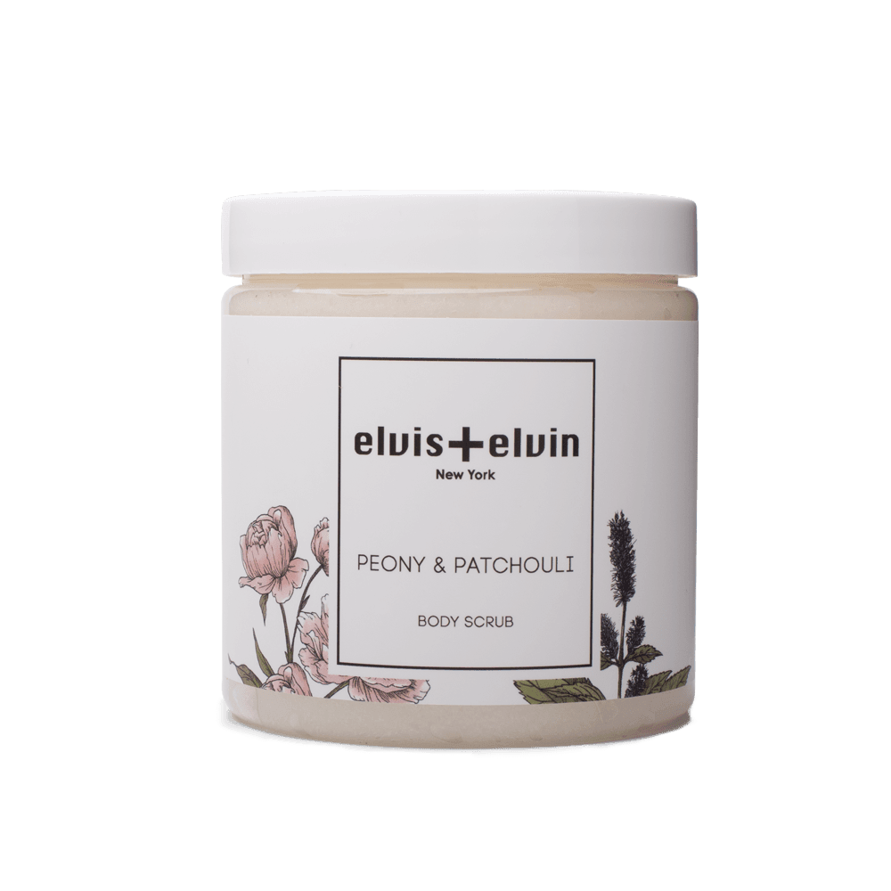 Peony & Patchouli Body Scrub with Dead Sea Salt 300ml