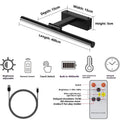 Color: Black - Wiring Free Rechargeable Mirror Headlight