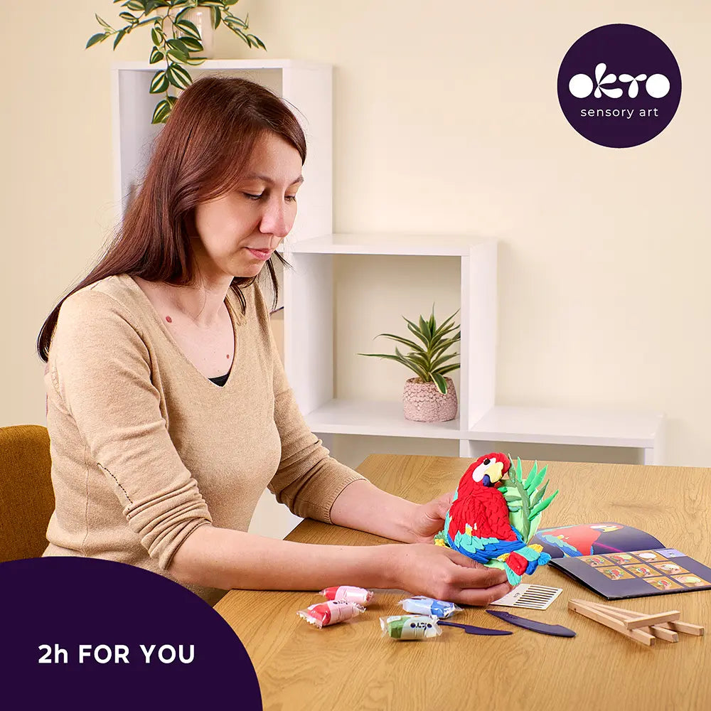 3D Creative Kit "Nature" Macaw
