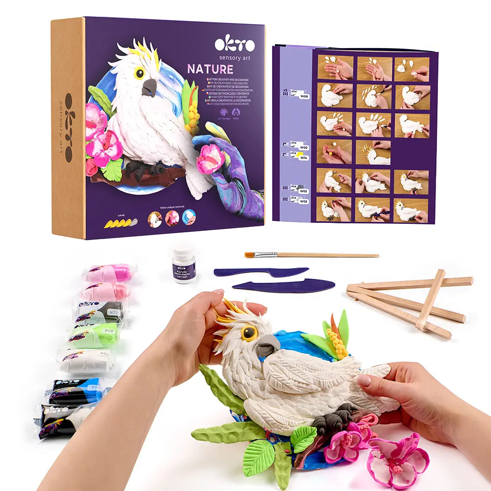 3D Creative Kit "Nature" Сockatoo