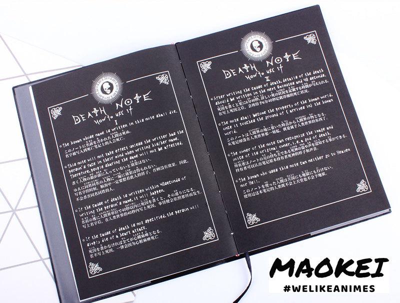 Death Note Book with Fountain Pen