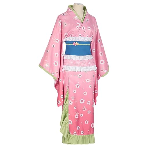 Demon Slayer Full Mitsuri Cosplay Kimono