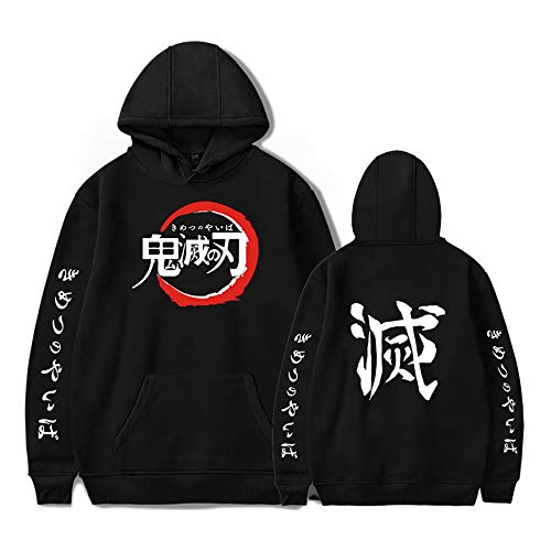 Demon Slayer Official Anime Kanji Hoodie Style 1