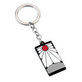 Demon Slayer Tanjiro Earring Inspired Keychain