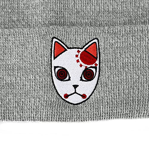 Demon Slayer Tanjiro Fox Mask Winter Beanie