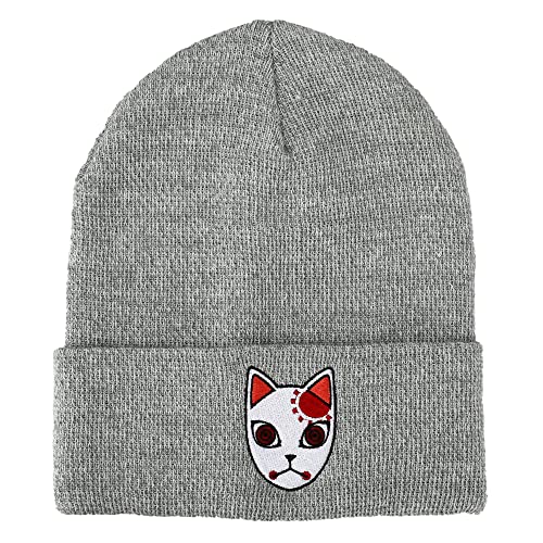 Demon Slayer Tanjiro Fox Mask Winter Beanie