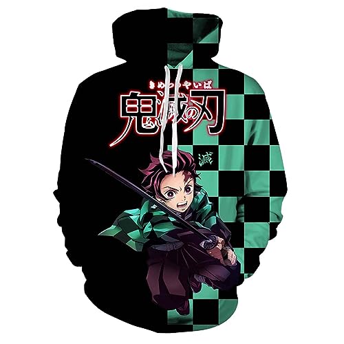 Demon Slayer Tanjiro Uniform Cosplay Deter Hoodie