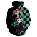 Demon Slayer Tanjiro Uniform Cosplay Deter Hoodie
