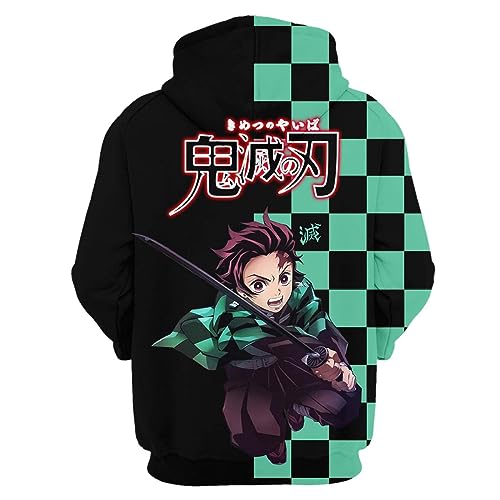Demon Slayer Tanjiro Uniform Cosplay Deter Hoodie
