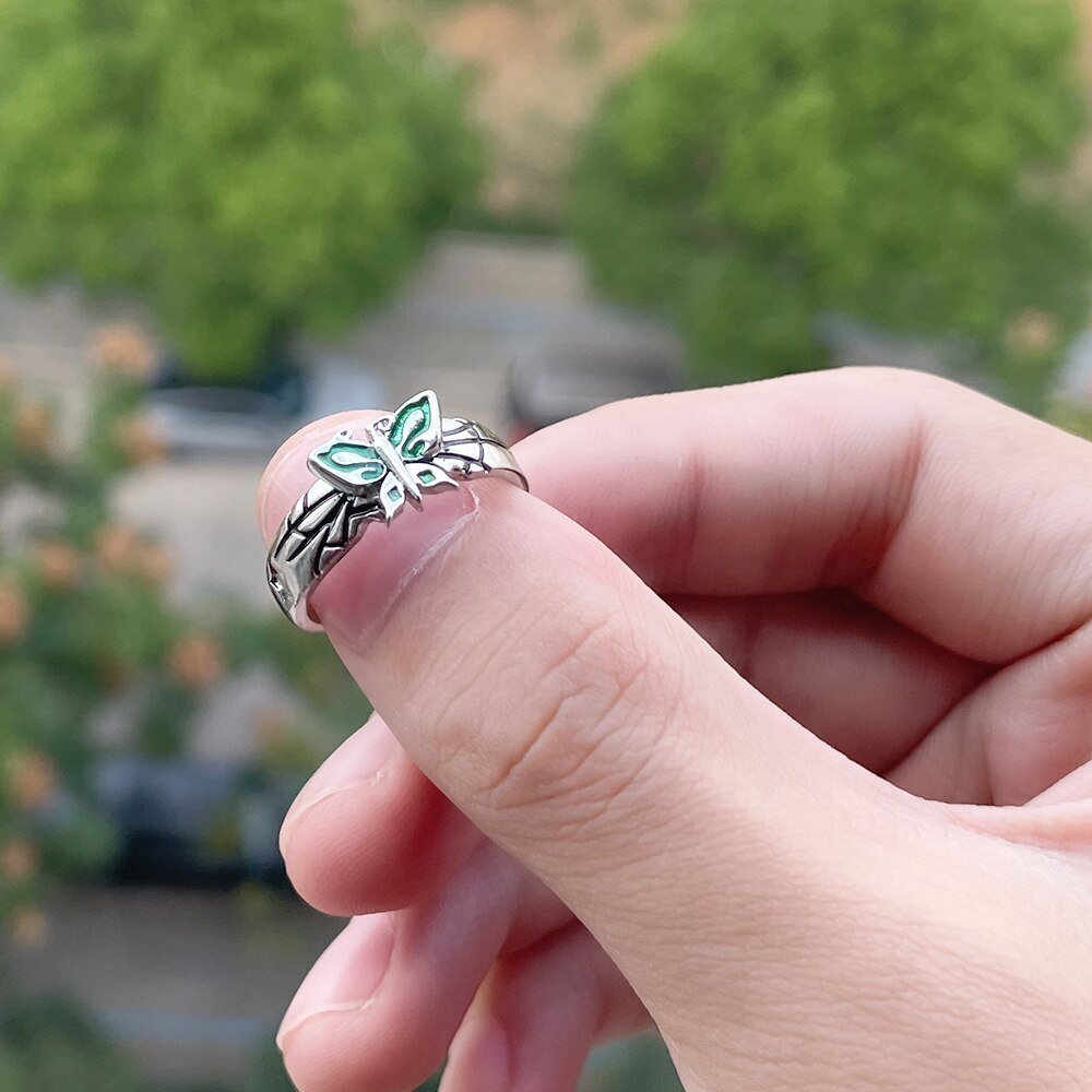 Jolyne Cujoh Butterfly Ring
