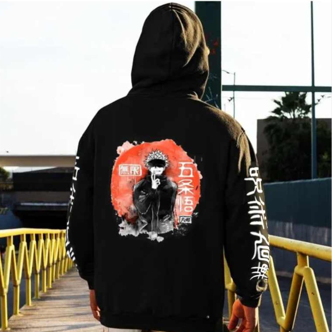 Jujutsu Kaisen Gojo Long Sleeve Hoodie
