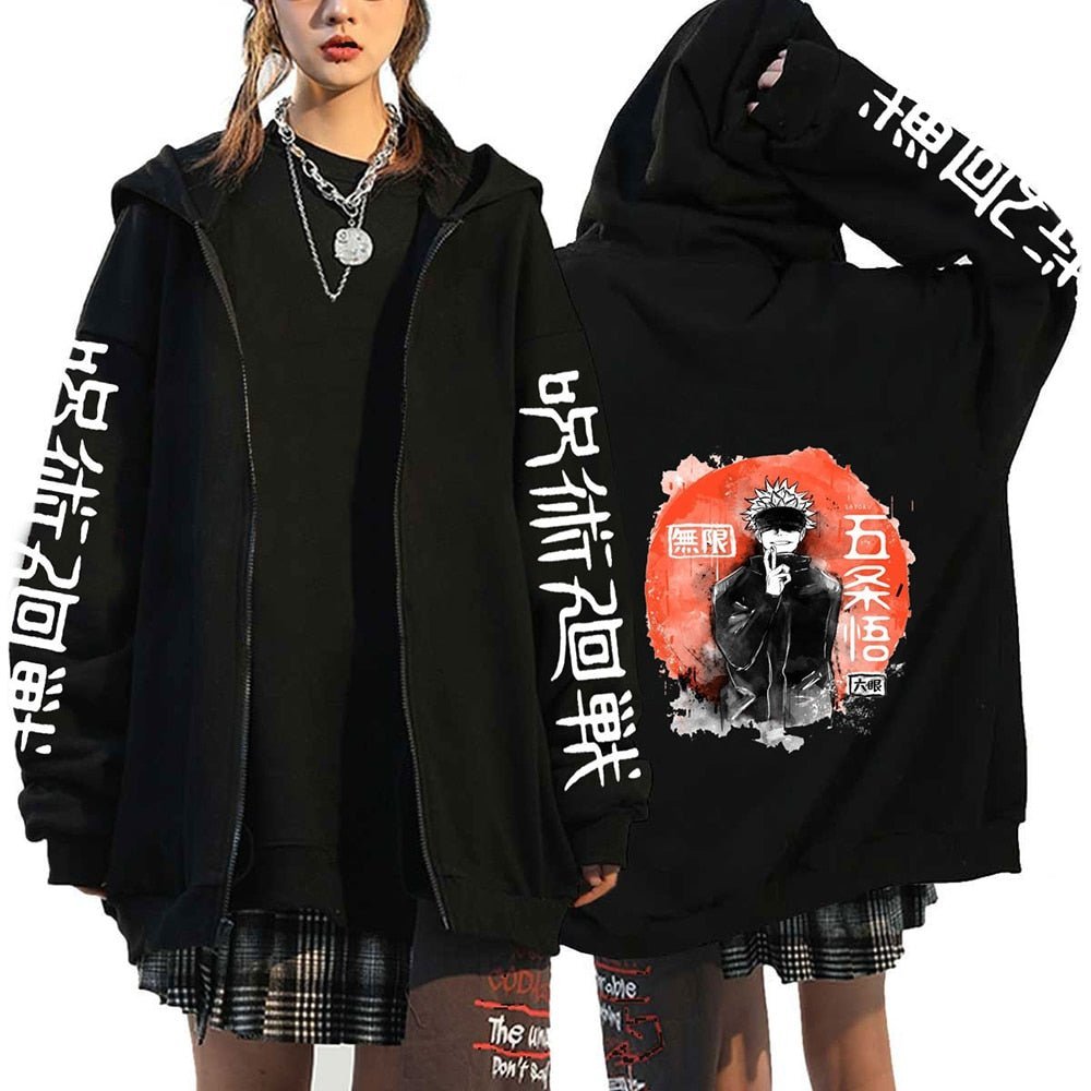 Jujutsu Kaisen Gojo Long Sleeve Hoodie