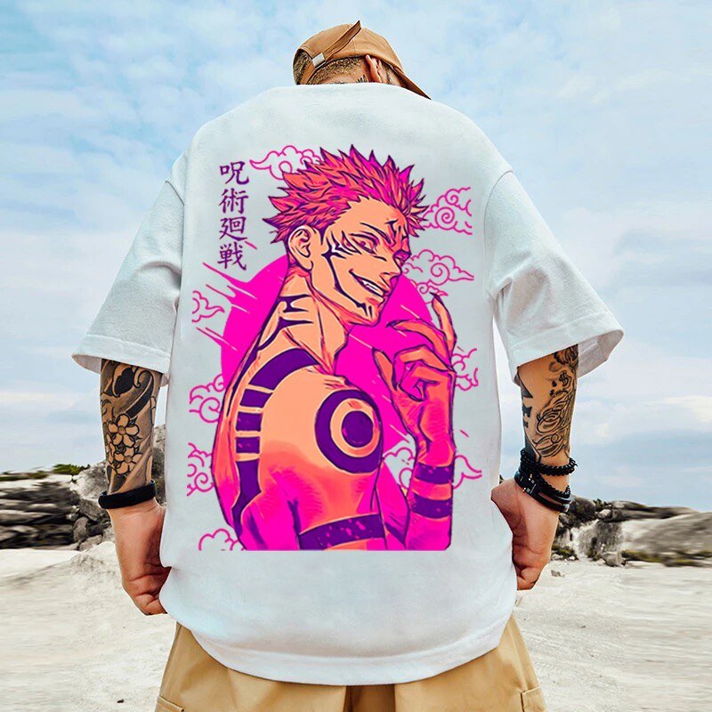 Jujutsu Kaisen Sukuna Power Pose T-Shirt
