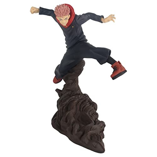 Jujutsu Kaisen Yuji Itadori Battle Jumping Statue