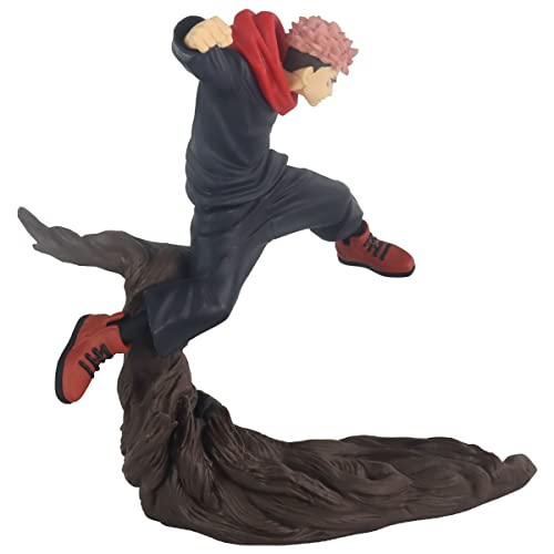 Jujutsu Kaisen Yuji Itadori Battle Jumping Statue
