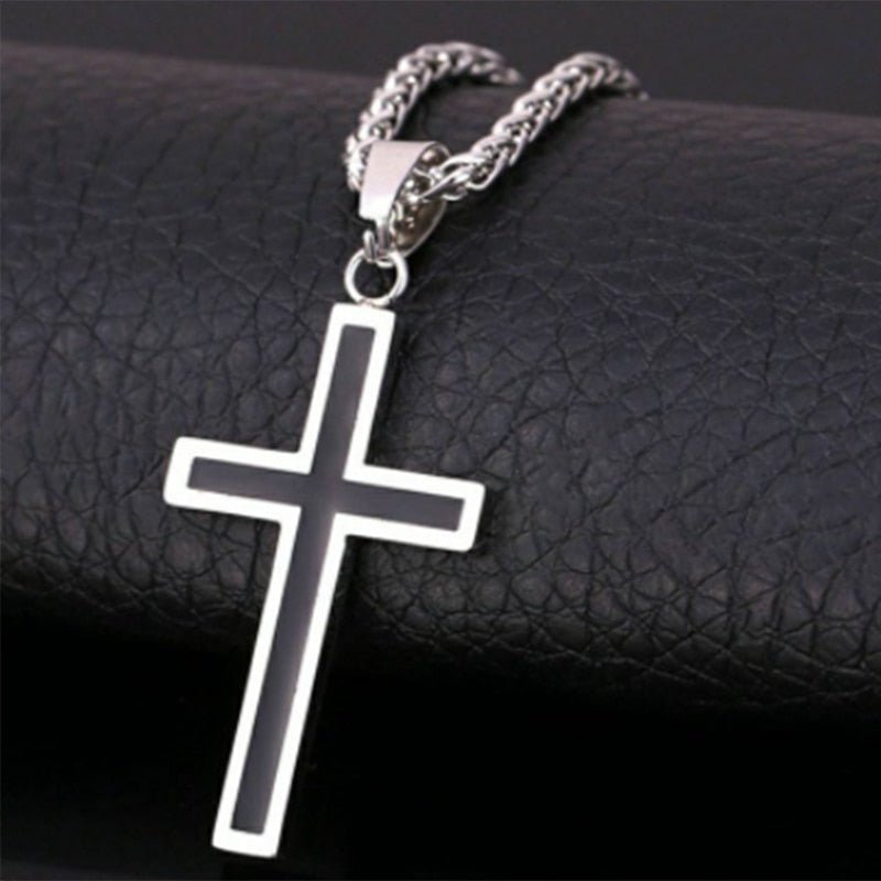 Mitsuya Takashi Trong Cross Necklace