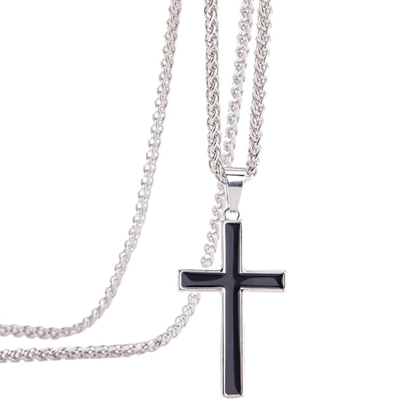 Mitsuya Takashi Trong Cross Necklace