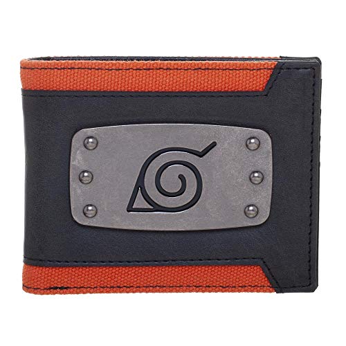 Naruto Konoha Badge Leather Wallet