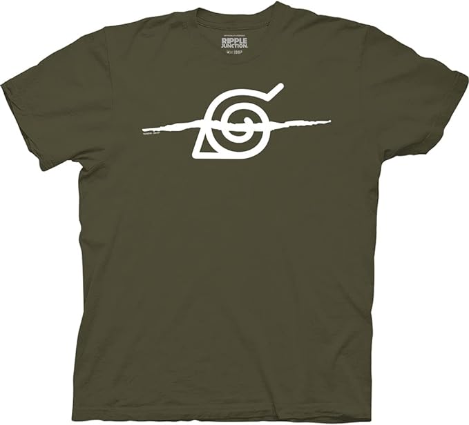 Naruto Shippuden Anti Konoha Multi Color Shirt