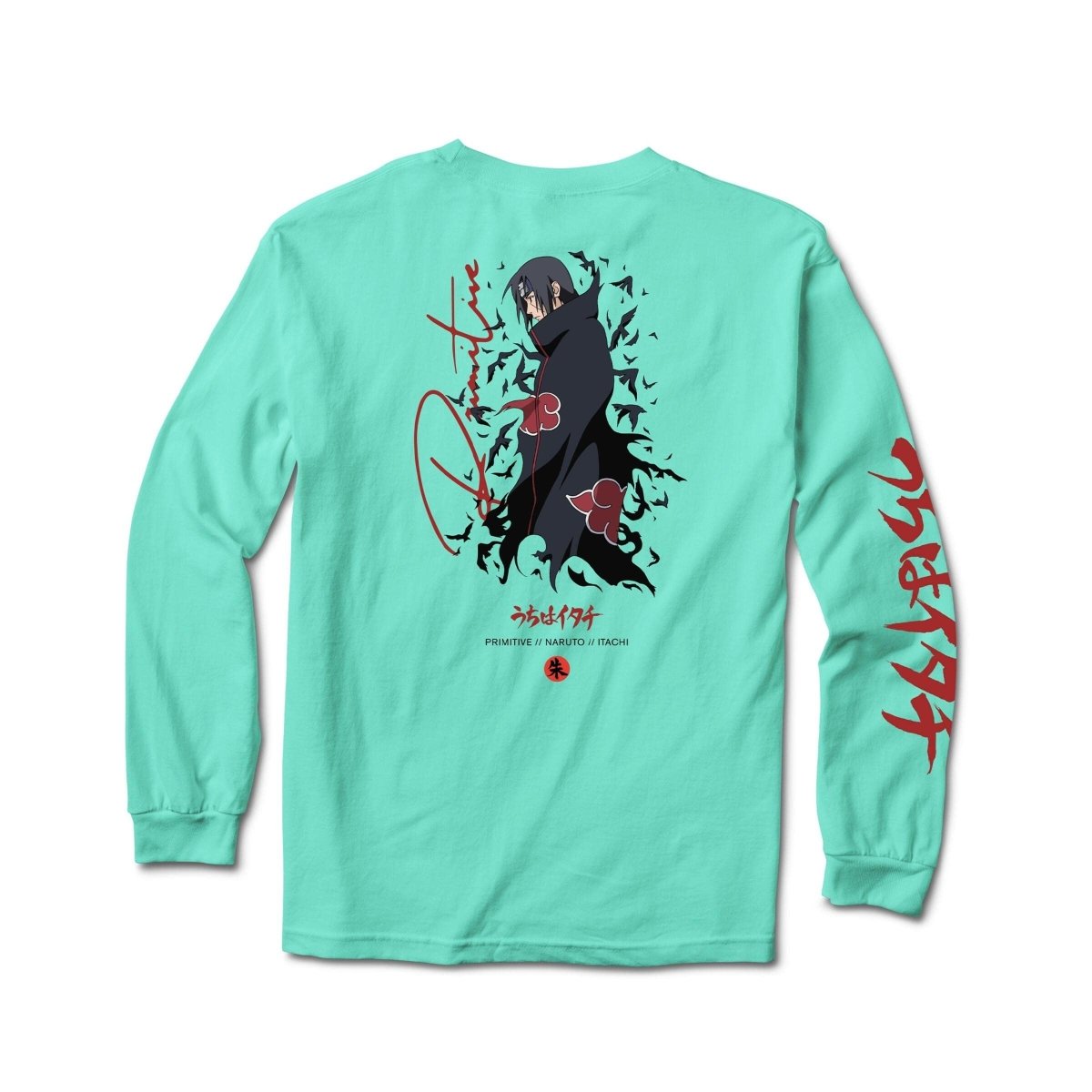 Naruto Shippuden Itachi Graphic Design Long Sleeves Shirt