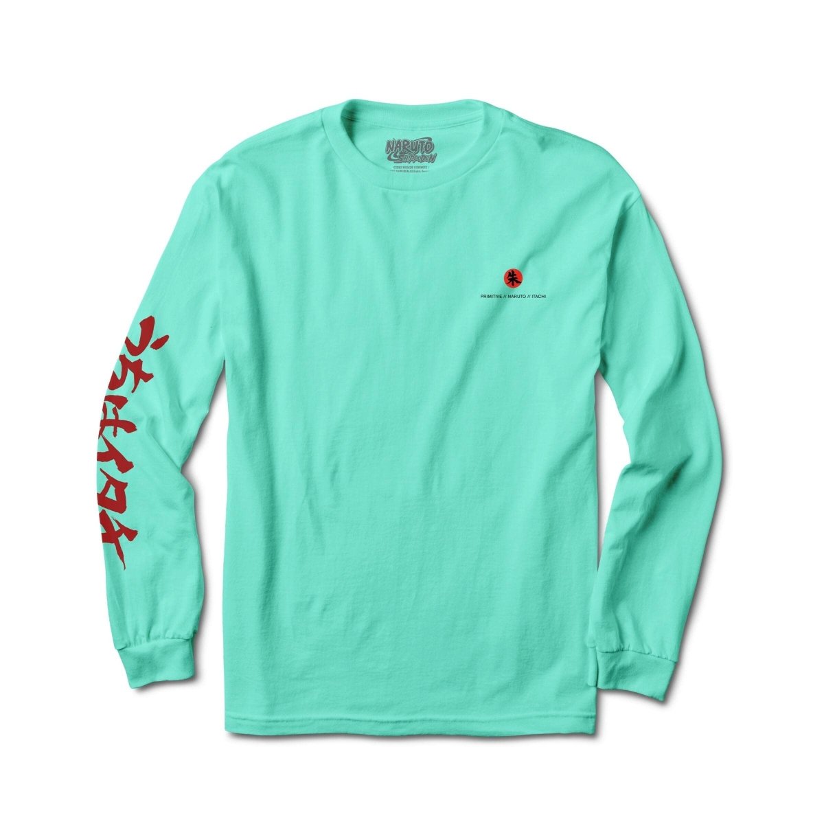 Naruto Shippuden Itachi Graphic Design Long Sleeves Shirt
