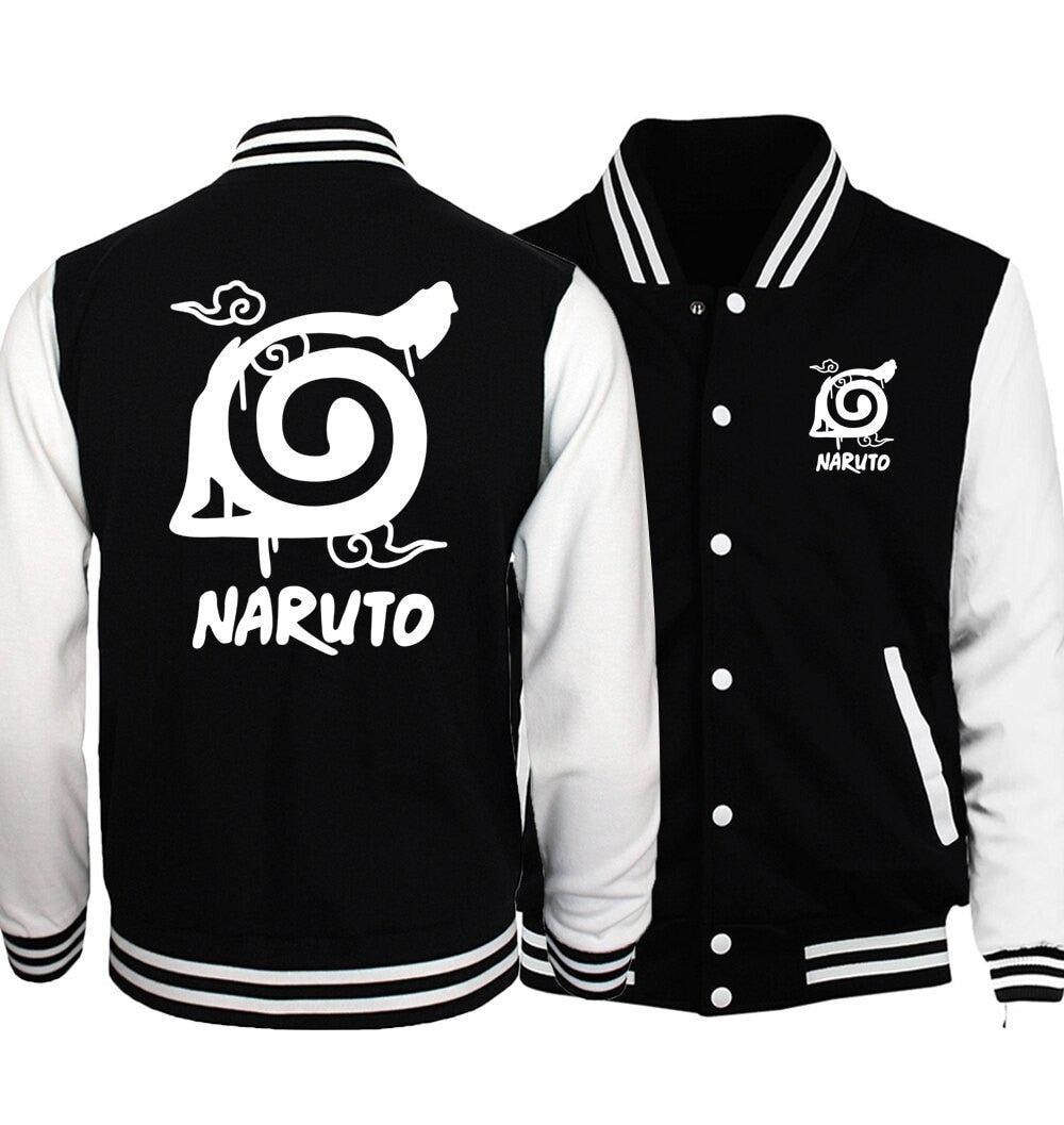 Naruto Special Jacket Black White New Edition