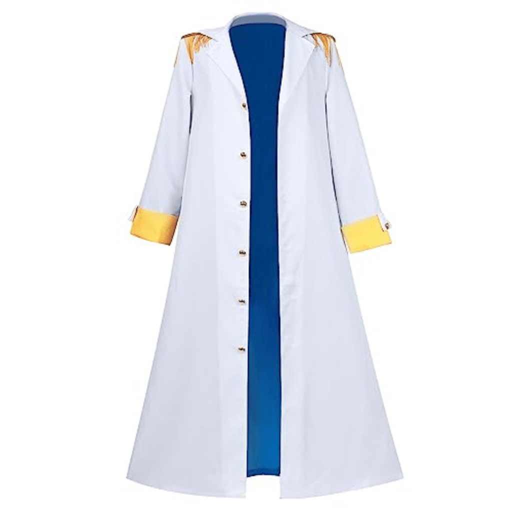 One Piece Admiral Kizaru Cosplay Cloak
