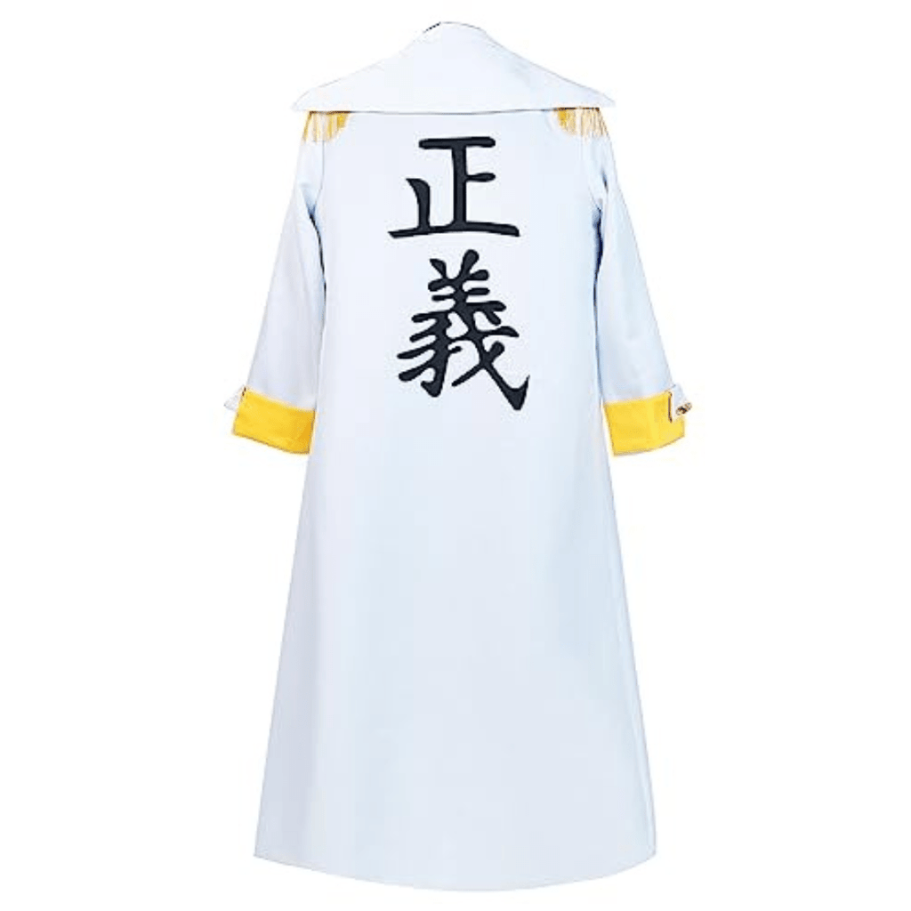 One Piece Admiral Kizaru Cosplay Cloak