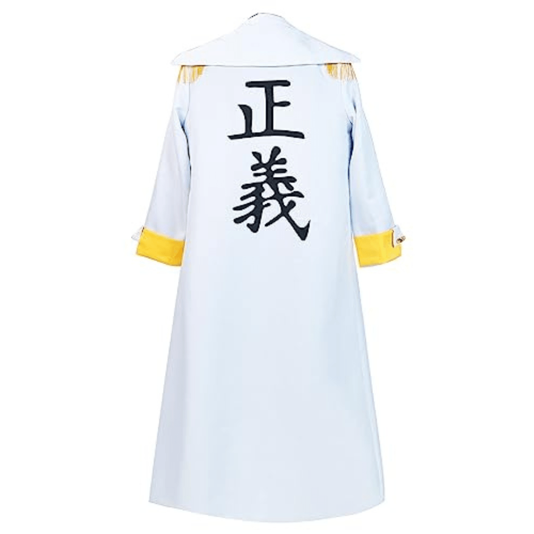 One Piece Admiral Kizaru Cosplay Cloak