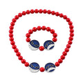 One Piece Portgas D Ace Necklace and Bracelet Cosplay Style