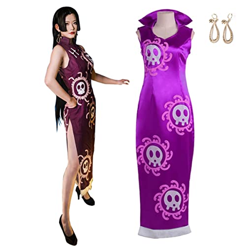 One Piece Queen Boa Hancock Full Cosplay Costume