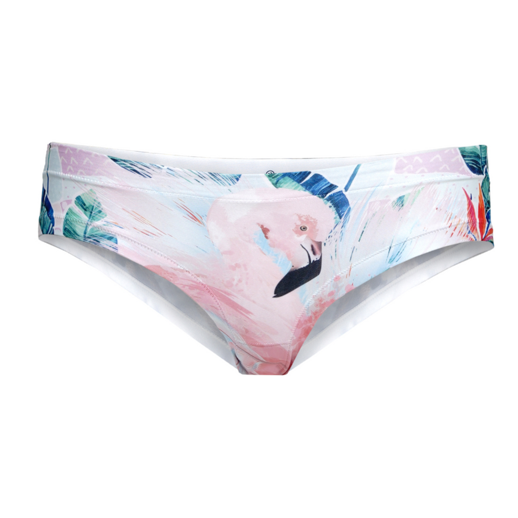 Memème Women’s Ultra-Comfortable FANTASY DREAMS - Flamingo - Panties | Breathable Cotton Crotch, Stretchy Fit