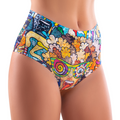 Memème Women’s Ultra-Comfortable PSYCHOTROPICAL - Trash - Panties | Breathable Cotton Crotch, Stretchy Fit