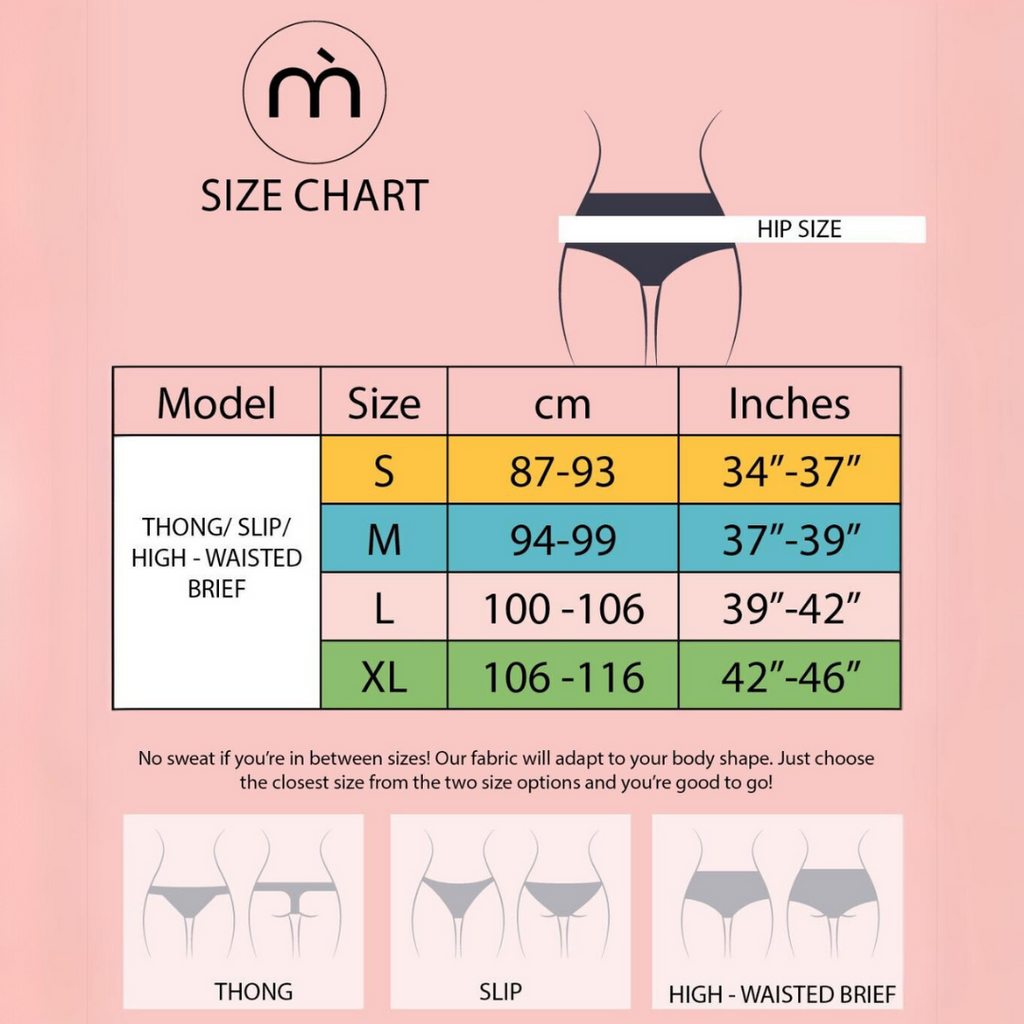 Memème Women’s Ultra-Comfortable PSYCHOTROPICAL - Trash - Panties | Breathable Cotton Crotch, Stretchy Fit