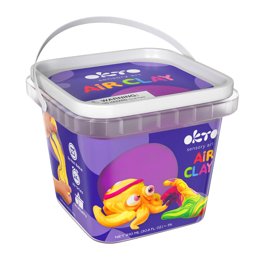 Air Dry Modeling Clay PURPLE 900 ml