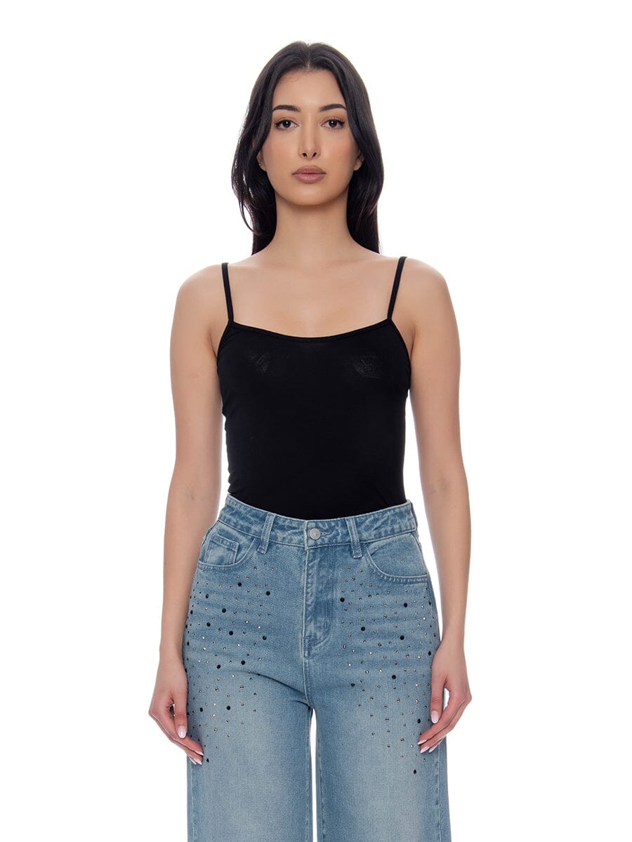 Gracia Fashion Women's Solid Cami Tank Top