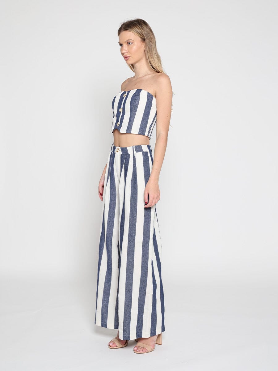 Stripped Tube Top