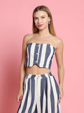 Stripped Tube Top