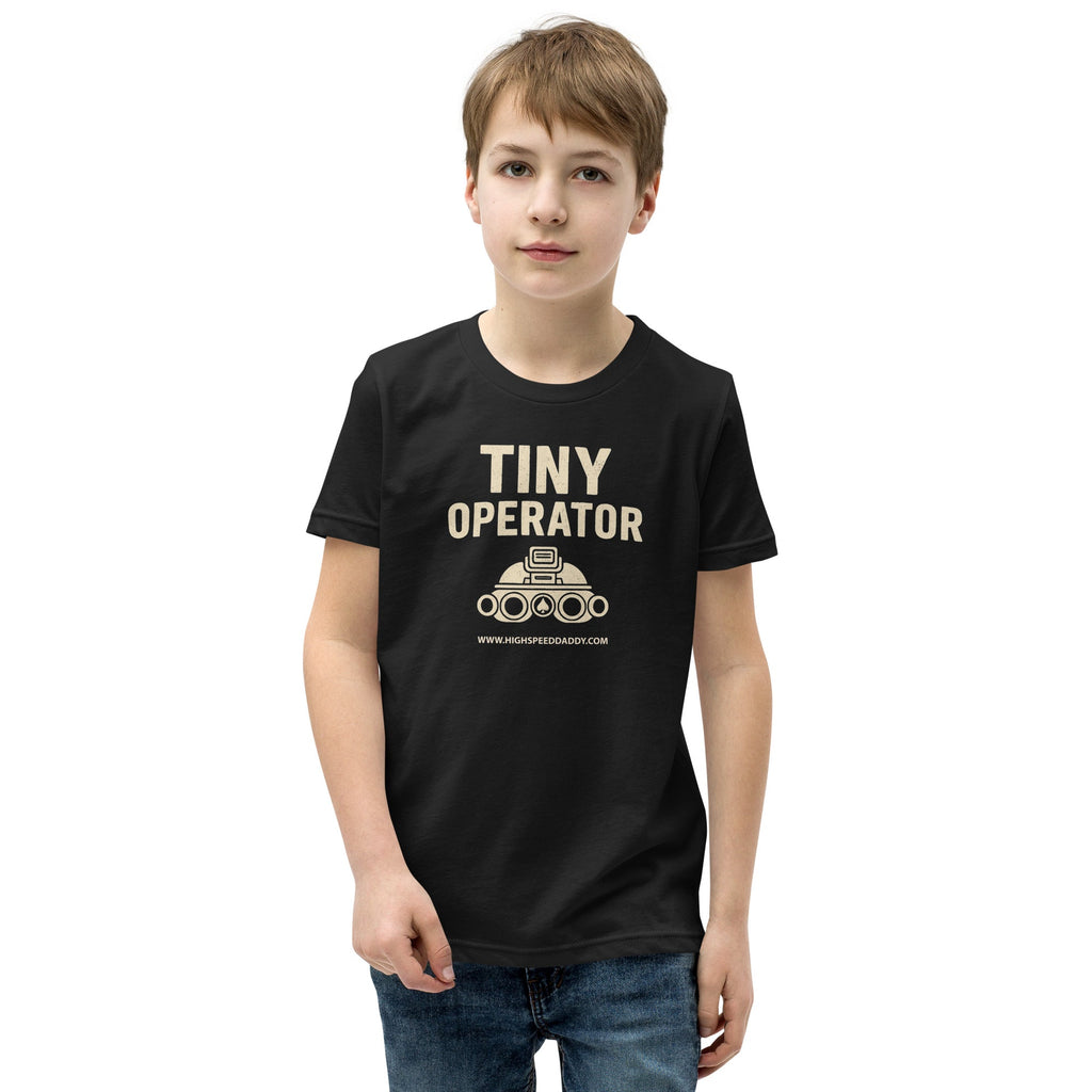 Tiny Operator Youth Short Sleeve T-Shirt
