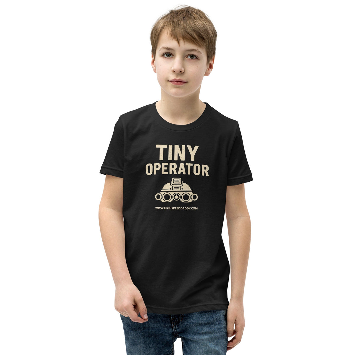 Tiny Operator Youth Short Sleeve T-Shirt